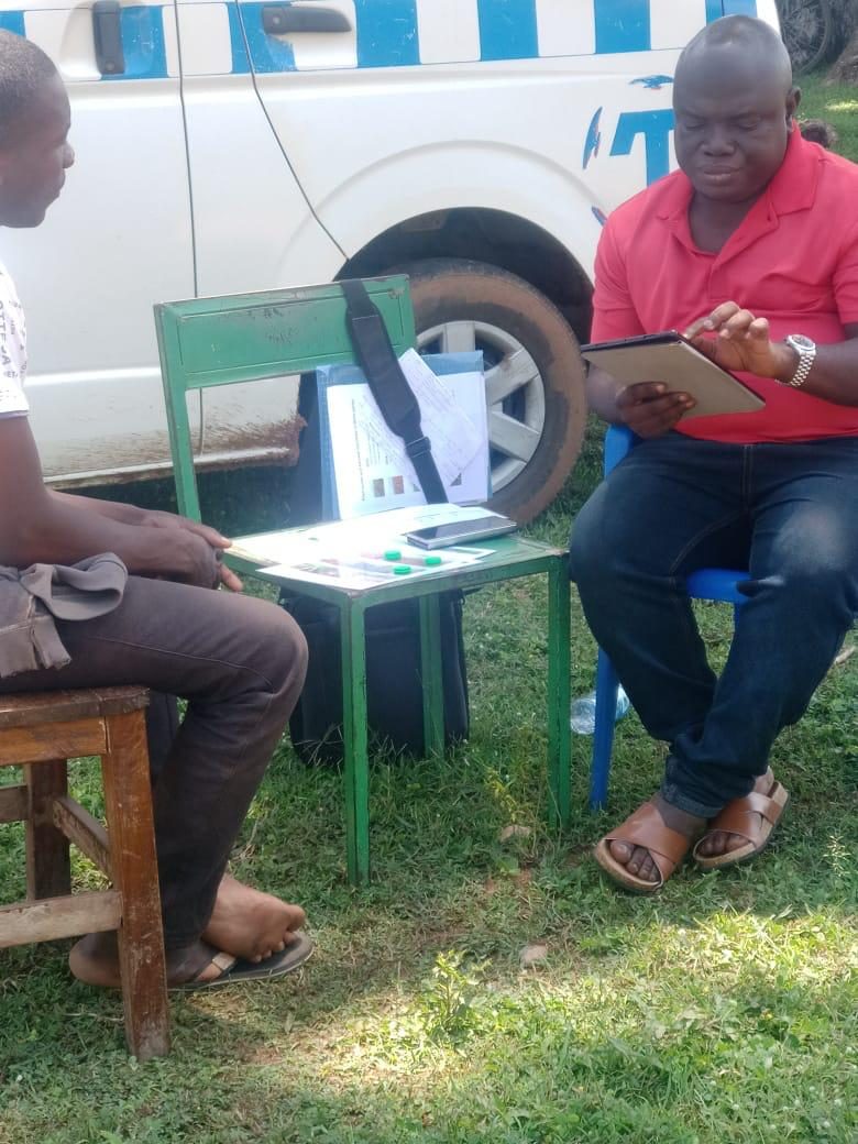 Fieldwork in eastern Uganda